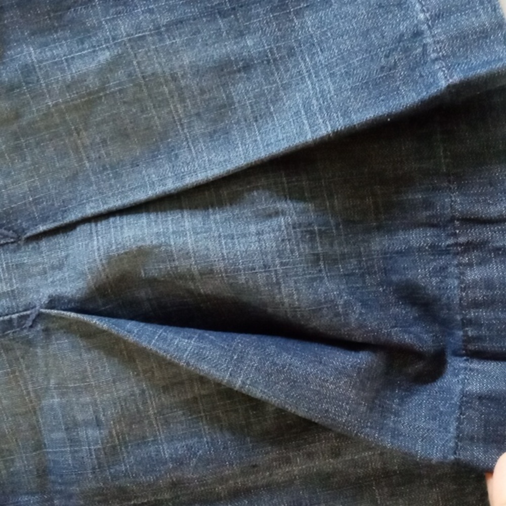 Tommy Hilfiger denim pleated skirt - Picture 3 of 10